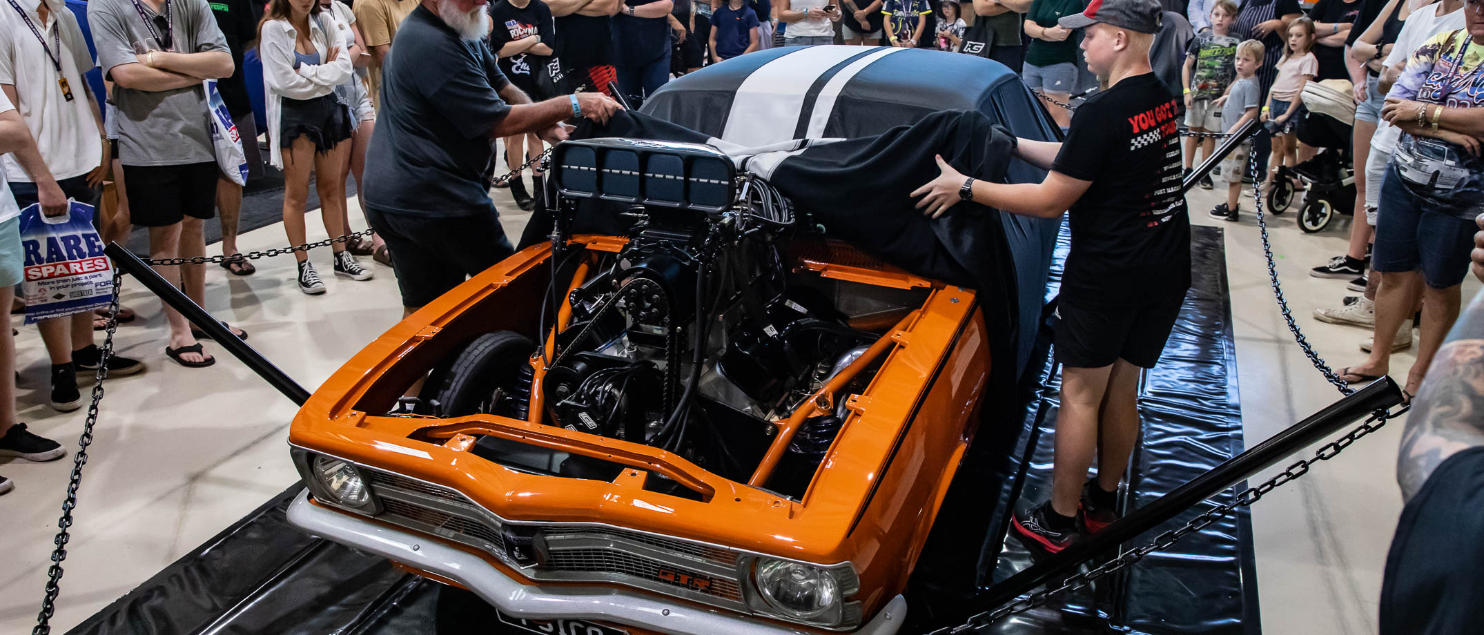 Car unveiling at the Elite Pavilion PSICO